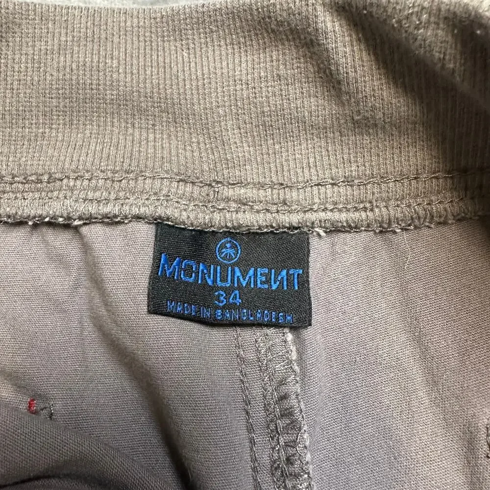 Monument Cargo Shorts Men’s Size 34 Gray‎